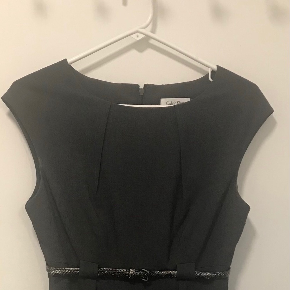 Sleek modern CalvinKlein dress